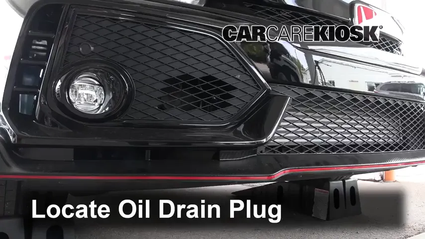 2019 Honda Civic Type R 2.0L 4 Cyl. Turbo Oil Change Oil and Oil Filter